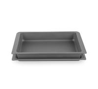 Russell Hobbs Shield Set da Forno 2 Pezzi - Teglia Antiaderente per Arrosti da 38 cm & Stampo per Torte, Acciaio al Carbonio Durevole, Senza PFOA, Resistente in Forno fino a 220 °C, Grigio