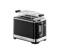 Russell Hobbs 28091-56 Tostapane con struttura, Lift'n Look, Slot XL, Cottura regolabile, Scaldapasta - Nero