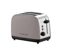 Russell Hobbs Tostapane 2 Fette Colours Plus Moka (6 livelli di doratura, Acciaio inox, Fessure lunghe, Tecnologia Fast Toast, High Lift, Scaldabrioche,Scongela/Riscalda/Annulla, 1600W) 26931-56