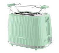 Russell Hobbs Tostapane 2 Fette Potenza 800W 6 Livelli con Funzione Scongelamento colore Verde - 27374-56