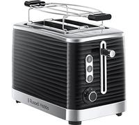 Russell Hobbs Inspire Negro 24371-56 Toaster 2 Slots Argento One Size / EU Plug