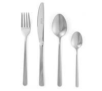 Russell Hobbs Vienna Set di posate 24 pezzi - Servizio da tavola acciaio inox per 6 persone, coltelli e forchette, posate lavabili in lavastoviglie, coltelli, forchette e cucchiai, finitura a specchio