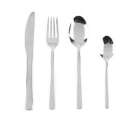 Russell Hobbs Vienna Set di posate da 16 pezzi - Set posate da tavolo in acciaio inox, per 4 persone, lucidato a specchio, include coltelli, cucchiai, cucchiaini e forchette, nuovo regalo