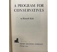 Russell Kirk A Program for Conservatives (Tascabile)