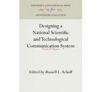 Russell L. Acko Designing a National Scientific and Technolog (Copertina rigida)