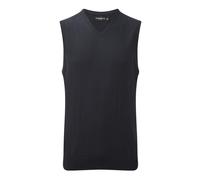 Russell Maglione Senza Maniche V Colore Nero O Blu