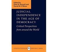 Russell Peter H-Judicial Independence In The A BOOK NUOVO