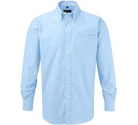 Russell R-932M-0 - Camicia da uomo Easy Care Oxford, Oxford blu, XXXL