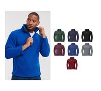 Russell Uomo 1/4 Zip Outdoor Fleece Coat 0R874M0 - Giacca a maniche lunghe inver