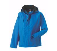 Russell Uomo Tinta Nero Blu, Grigio o Rosso Giacca Impermeabile Con Cappa XS-4XL