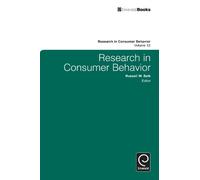 Russell W. Belk Research in Consumer Behavior (Copertina rigida)