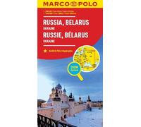 Russia and Belarus Marco Polo Map (Map) Marco Polo Maps