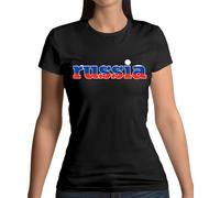 Russia Calcio Bandiera T-Shirt - Russo - Bandiere - Calcio - Mosca
