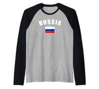 Russia Maglia con Maniche Raglan