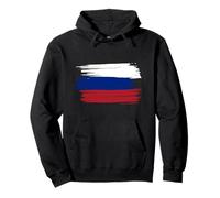 Russia Russian Flag Soviet Moscow Gift Felpa con Cappuccio