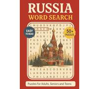 Russia Word Search Puzzle Book: Word Searches With Clear and Easy to Read Words About Russia Culture, History, Cities, Landmarks, Nature and More | ... for Vacations, Holidays and Relaxing Time