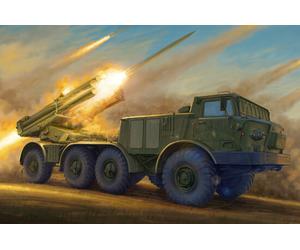 Russian 9p140 Tel Of 9k57 Uragan Multiple Launch Rocket System 1:72 Model Kit