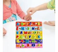 Russian Alphabet puzzle parole puzzle in legno per i giochi ragazzi ragazze