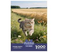 Russian Blue Jigsaw Puzzle Impossible 1000 Pezzi Decorazione Per La Casa. Rilassamento E Intelligence Per Adulti E Ragazzi Da 14 Anni 38x26cm/1000pcs