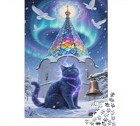 Russian Blue Puzzle Sfidare 1000 Puzzle Adulti E Ragazzi Puzzle Creativo Decorazione Della Casa Regalo 1000pcs (75x50cm)