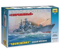 Russian Destroyer Sovremenny 1:700 Plastic Model Kit ZVEZDA