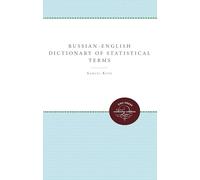 Russian-English Dictionary of Statistical Terms