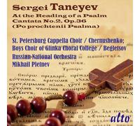 Russian National Orchestra/ Pletnev, Mikhail - Taneyev: At The Reading Of A Psalm (Cantata No. 2)