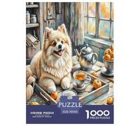 Russian Toy Dog Jigsaw Puzzle Impossibili 1000Pcs Decorazione Per La Casa. Rilassamento E Intelligence Per Adulti E Bambini Da 12 Anni 70x50cm/1000pcs