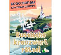 Russische Kreuzworträtselbuch für Erwachsene - Russisches Kreuzworträtsel-Magazin Mai 2025: Großdruck - ideal auch für Senioren geeignet