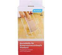 RUSSKA 26011200 - Supporto per calze a compressione standard, bianco