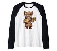 Russkiy Russo Giocattolo Terrier Cagna Come oligarca Moglie Maglia con Maniche Raglan