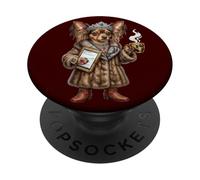 Russkiy russo giocattolo terrier cagna come oligarca moglie PopSockets PopGrip Adesivo