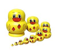 Russo | Dimensioni Compatte Dipinti a Mano - s Russo Gigognes Fatto a Mano,per Decorazione, Espositore, Camera, Camera per Bambini, Tavolo da Festa, Centro