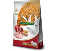 russo mangimi spa Farmina Cane N&D Ancestral Adulto Mini Pollo, Farro, Avena & Melograno 2,5 Kg