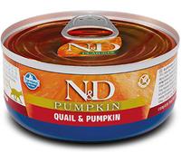 Farmina N&D Pumpkin Feline Umido 80 gr: Quaglia e Zucca