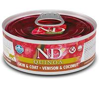 russo mangimi spa N&d cat quinoa skin & coat venison & coconut 80 g