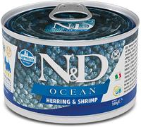 Farmina Dog N&D Ocean → Lattine da 140 gr - GUSTI VARI - Adult mini, Umido Cane
