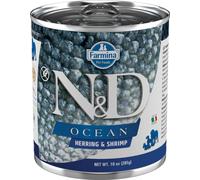 russo mangimi spa N&d dog ocean herring & shrimps 285 g