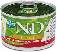 russo mangimi spa N&d dog prime chicken & pomegranate puppy 140 g