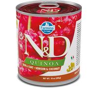russo mangimi spa N&d dog quinoa skin & coat venison coconut 285 g