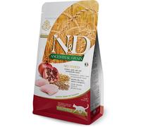 Farmina N&D Ancestral Grain Feline Neutered Pollo e Melograno - 5 kg - Croccantini per gatti - 1° ORDINE? scegli lo sconto BZR5 / BZR20 + 200 punti fedeltà