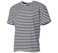 Russo Marino Maglietta, Manica Corta - Bianco Blu, M