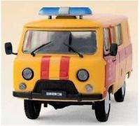Russo Modelli Cx 4118 Russo Emergenza Servizio Ambulanza 1/43 Scala Metallo T48P