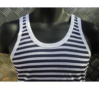 Russo Soviet USSR Cccp Stile a Righe Marinai Telnyashka Canotta Righe Navy Nuovo