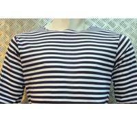 Russo Soviet USSR Cccp Stile Manica Lunga Marinai Telnyashka Top All Taglie New