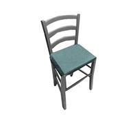 Russo Tessuti 6 Cuscini Sedie Cucina Coprisedia Imbottiti Tinta Unita Vari Colori Alette-61 Verde Salvia