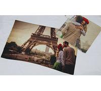 Russo Tessuti Coppia Federe Cuscino Fancy Home Copri Guanciale Stampa Digitale Parigi Paris