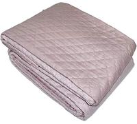 Russo Tessuti Copriletto Trapuntato Primaverile TRAPUNTINO Bicolore Letto Singolo 1 Piazza -Rosa Cipria