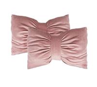 Russo Tessuti Cuscino Arredo Home Decor FIOCCO Velluto Papillon Cucina Living Fancy Bedroom 2 CUSCINI Rosa