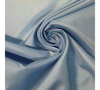 Russo Tessuti Tessuto Abbigliamento Fodera Raso Acetato Sottana Sottogonna Giacca 100x140cm-Celeste